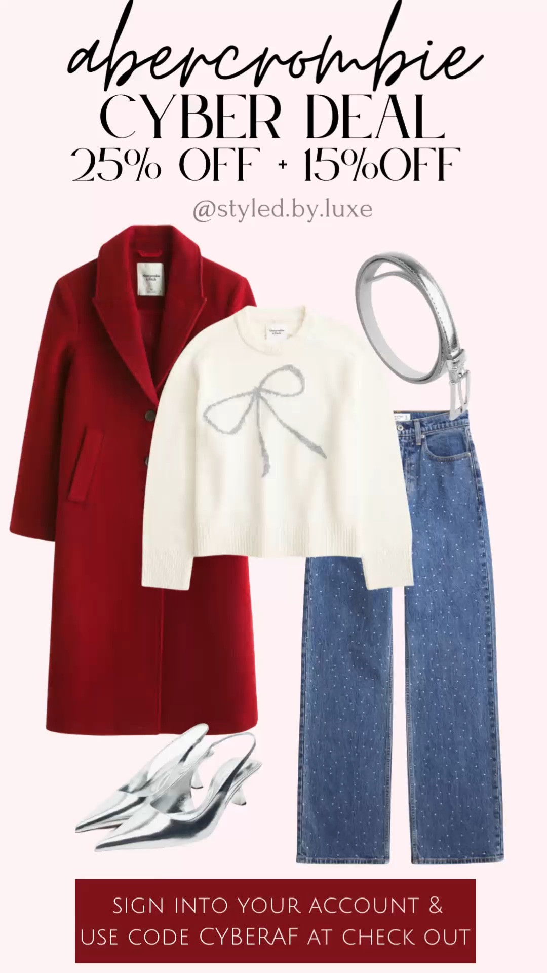 Red wool coat | holiday glam | 

I ordered a small petite wool coat
27 regular in the jeans 

#LTKSeasonal #LTKCyberWeek #LTKHoliday