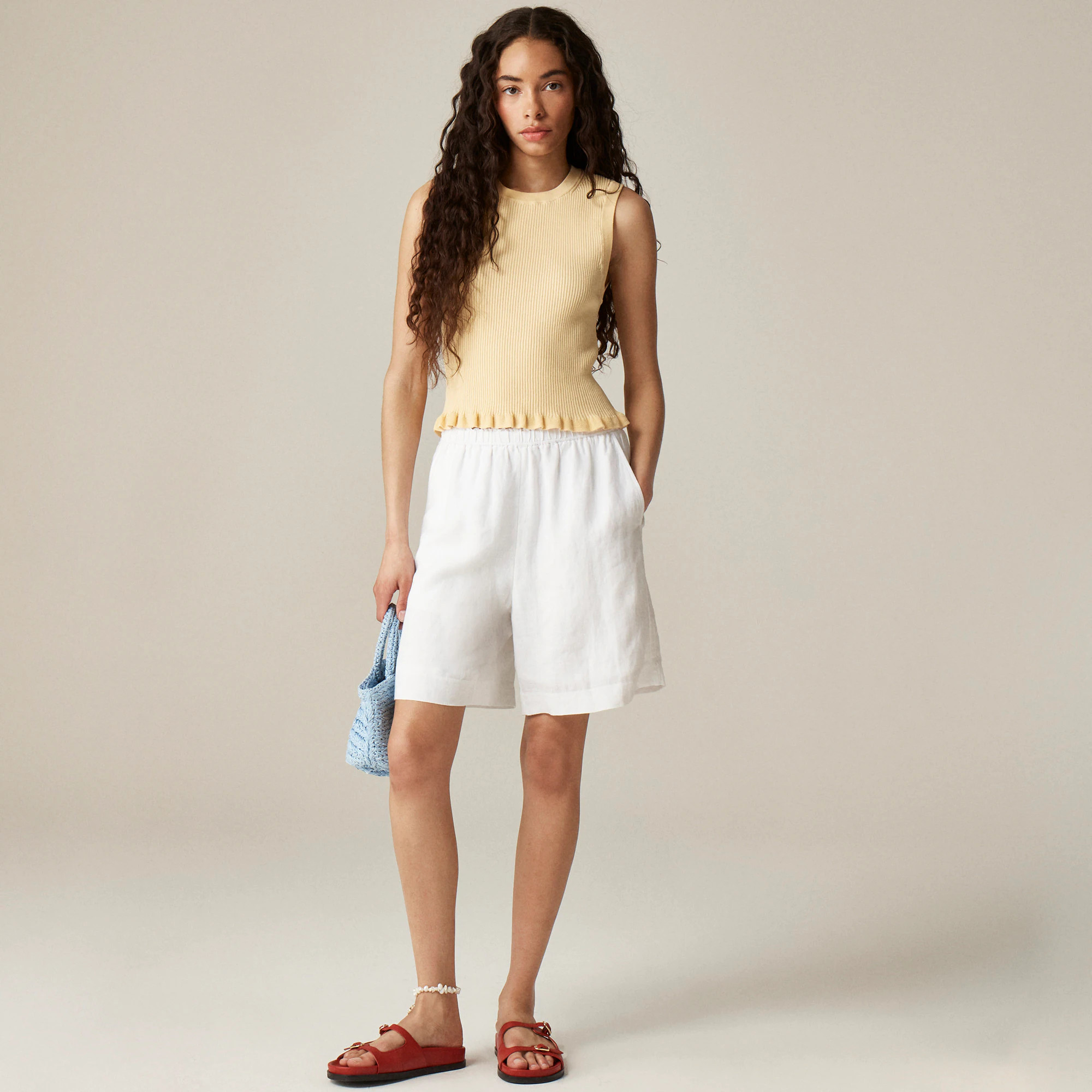 7" Stratus short in linen | J. Crew US