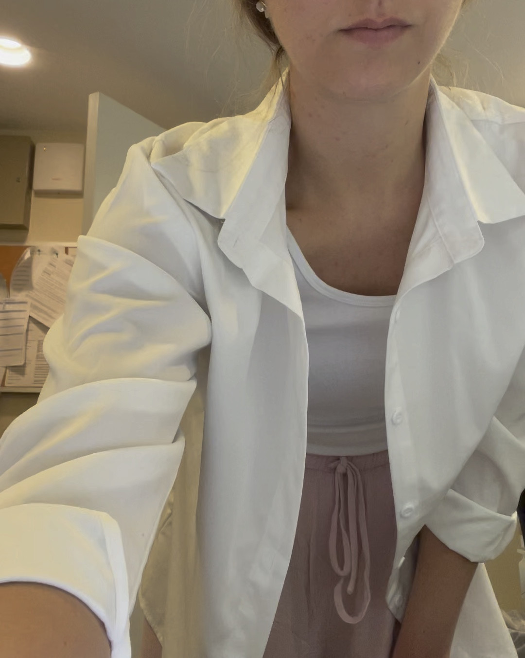 Shein white button down, basic tank, wide leg pants, adidas sneakers platform 