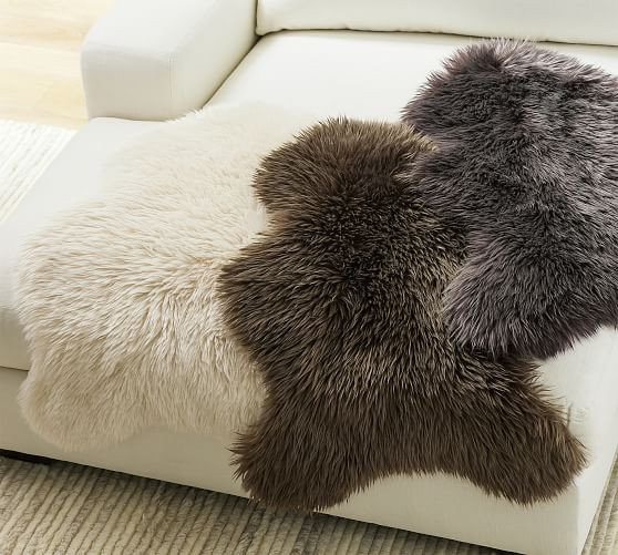 Luxe Faux Fur Hide | Pottery Barn (US)