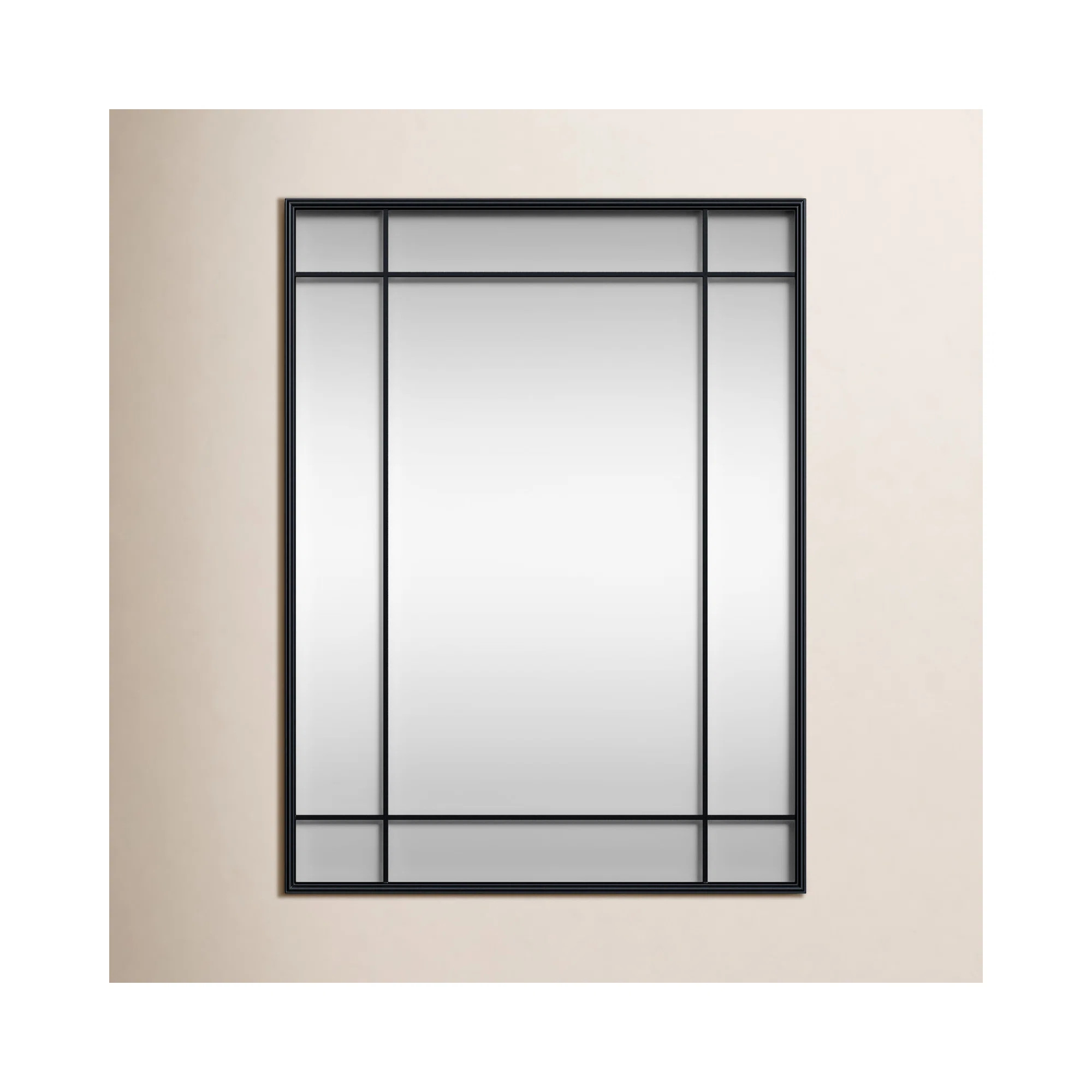Chancey Iron Rectangle Wall Mirror | Birch Lane