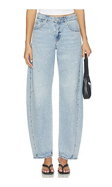 LEVI'S Baggy Dad Barrel Jeans in Dazzle Me from Revolve.com | Revolve Clothing (Global)