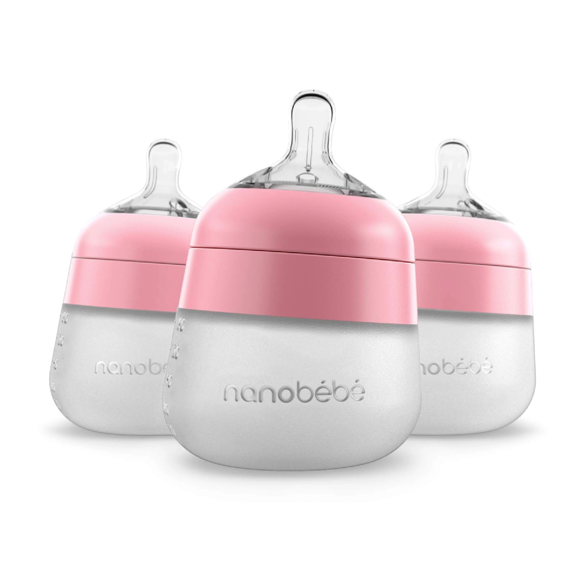Flexy Silicone Baby Bottle - 5oz & 9oz | Nanobébé