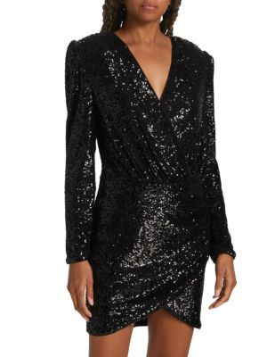 Miley Sequin Minidress | Saks Fifth Avenue OFF 5TH