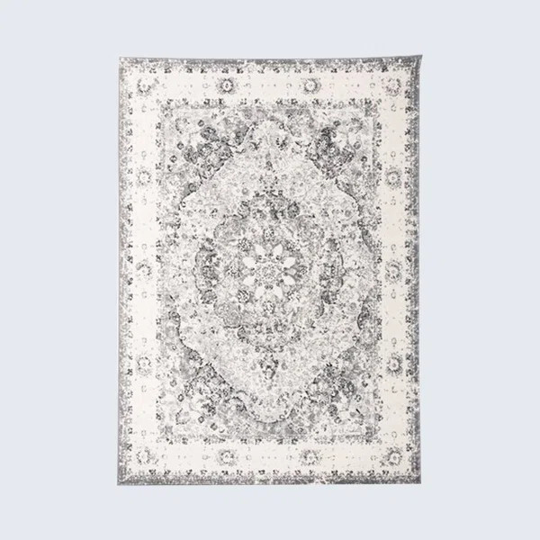 Hector Oriental Machine Woven Area Rug in Ivory | Wayfair North America