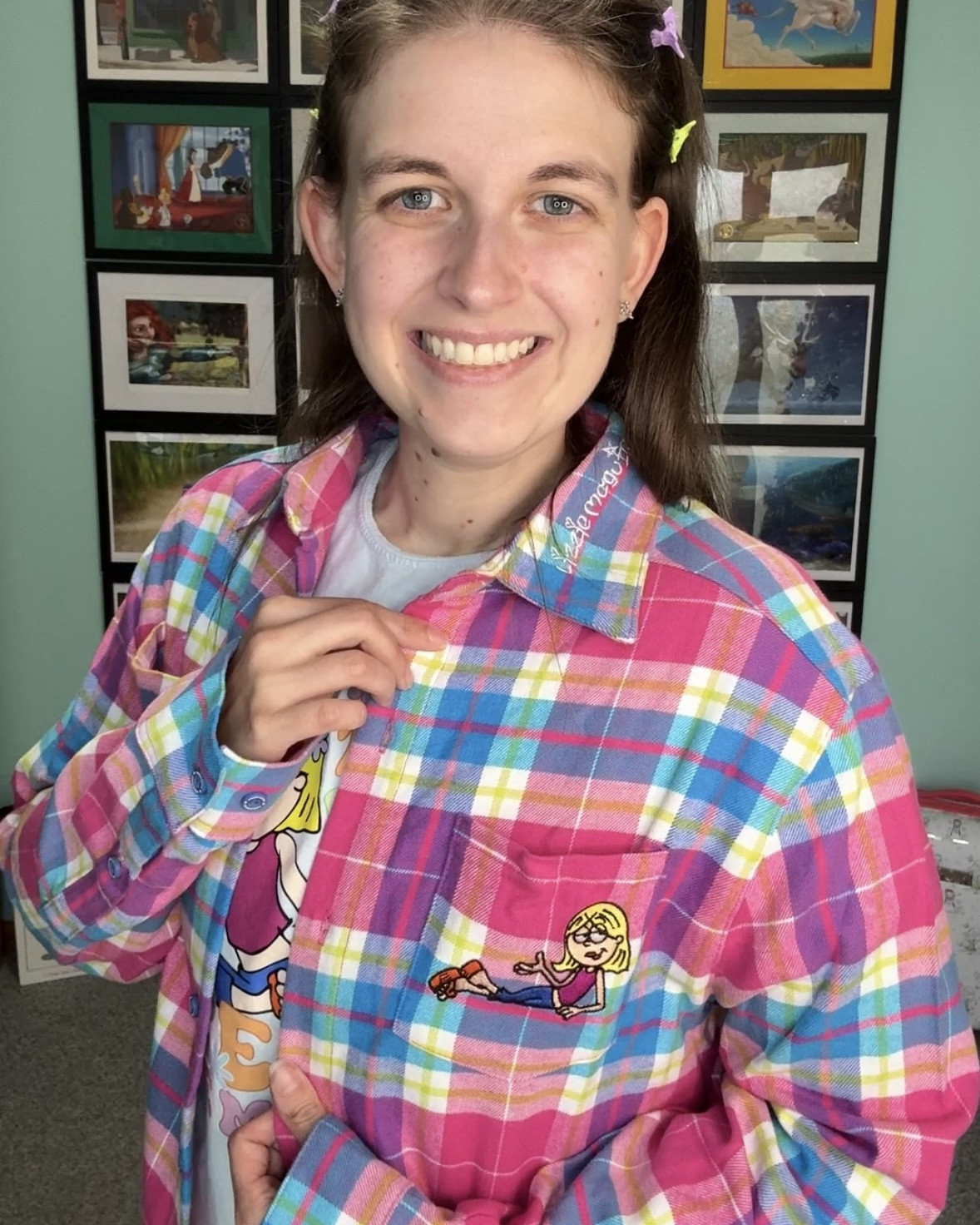 Lizzie Mcguire cakeworthy flannel 
90’s kids
Millennial 
Disney channel 

#LTKtravel #LTKSeasonal #LTKmidsize