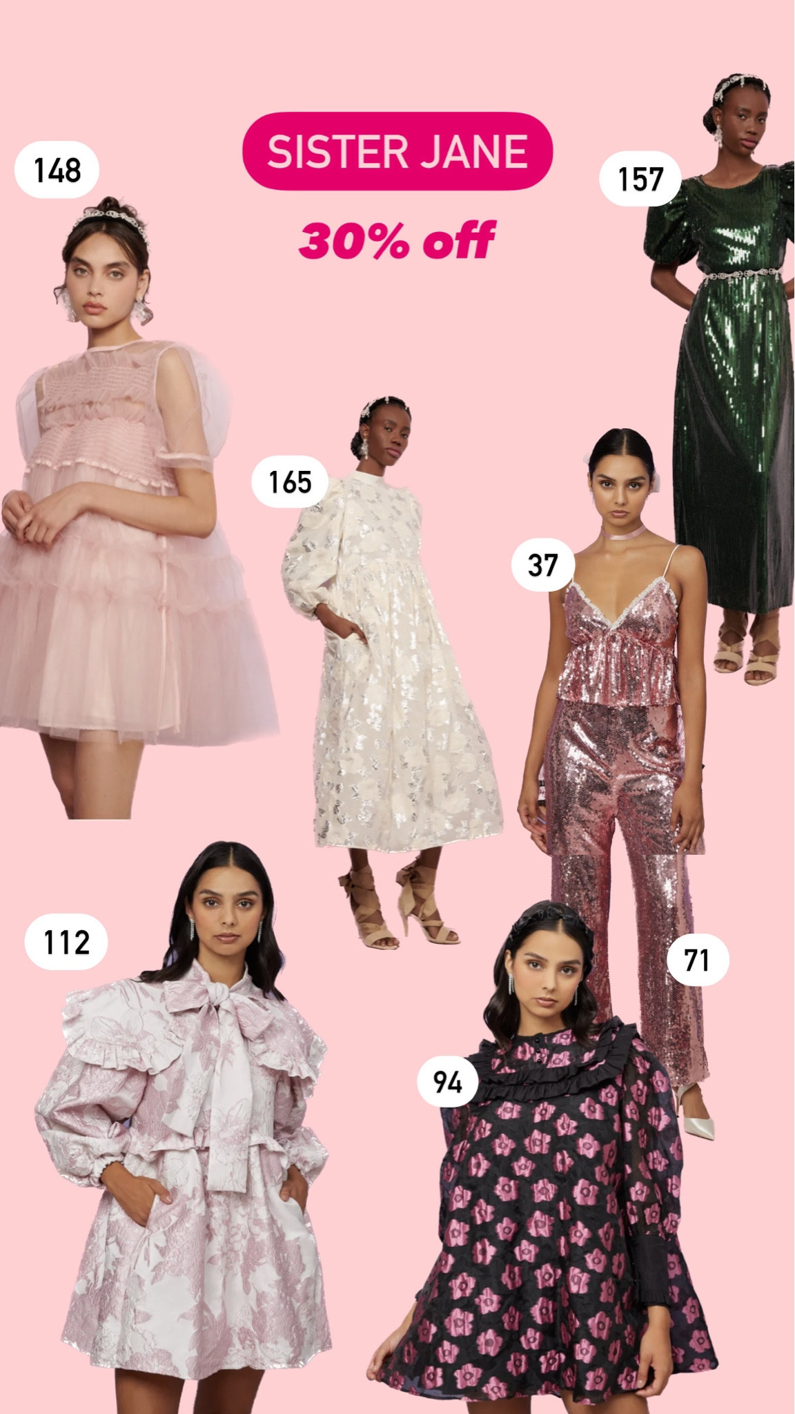 Cyber Monday at sister Jane! Dreamy frocks and dresses at 30% off everything! 

#LTKGiftGuide #LTKCyberweek #LTKHoliday