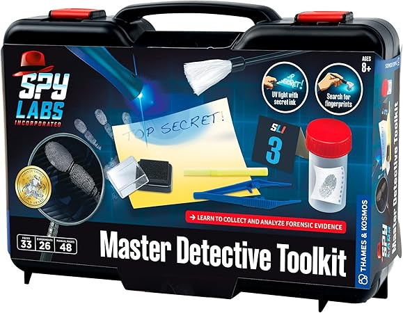 Spy Labs Master Detective Toolkit V2 | Forensic Science Experiment Kit | Gather & Document Eviden... | Amazon (US)