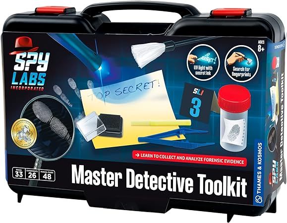 Spy Labs Master Detective Toolkit V2 | Forensic Science Experiment Kit | Gather & Document Eviden... | Amazon (US)