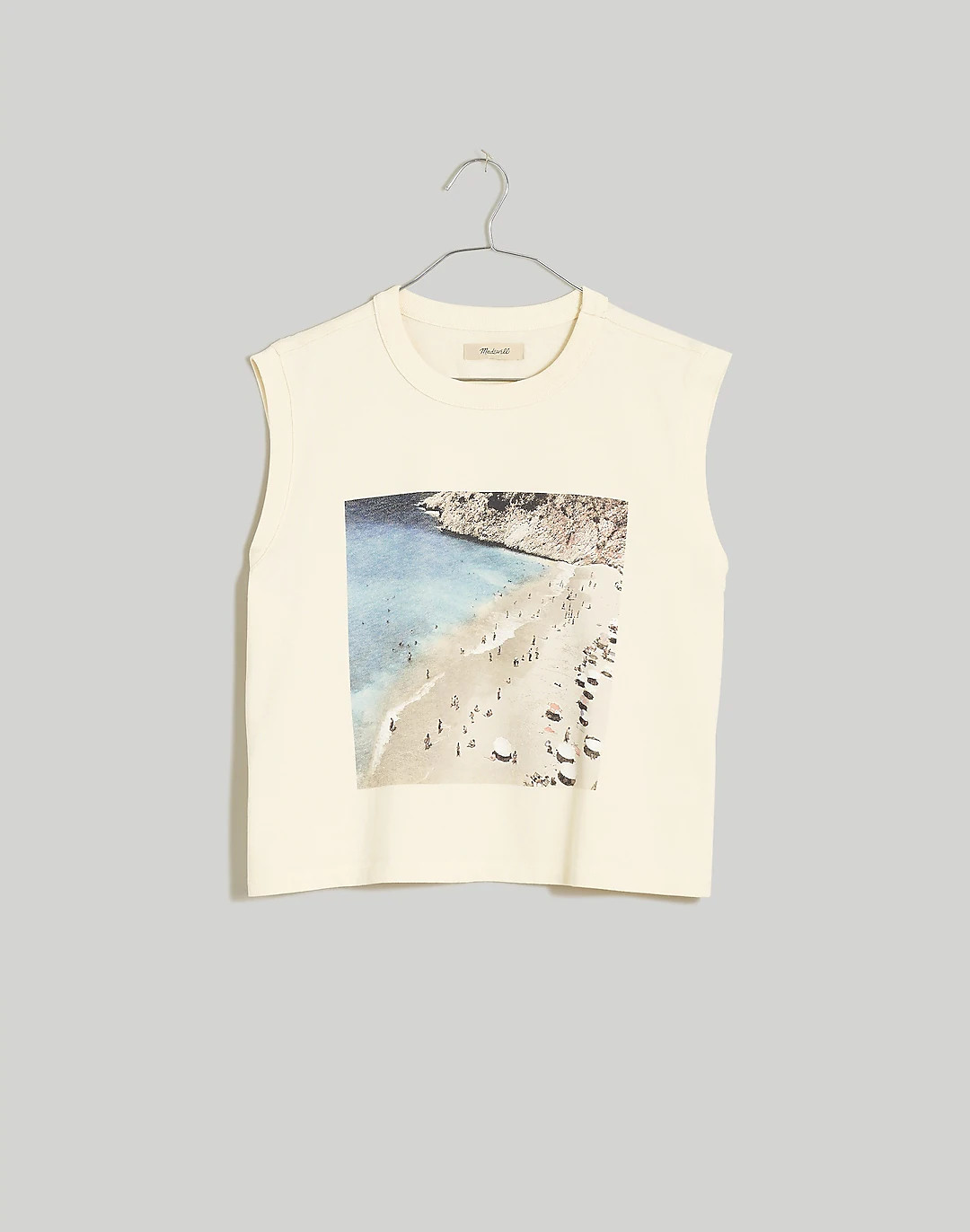Graphic Crewneck Muscle Tee | Madewell