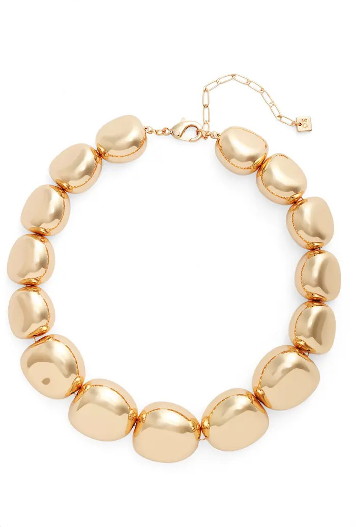 Open Edit Pebble Statement Collar Necklace | Nordstrom | Nordstrom