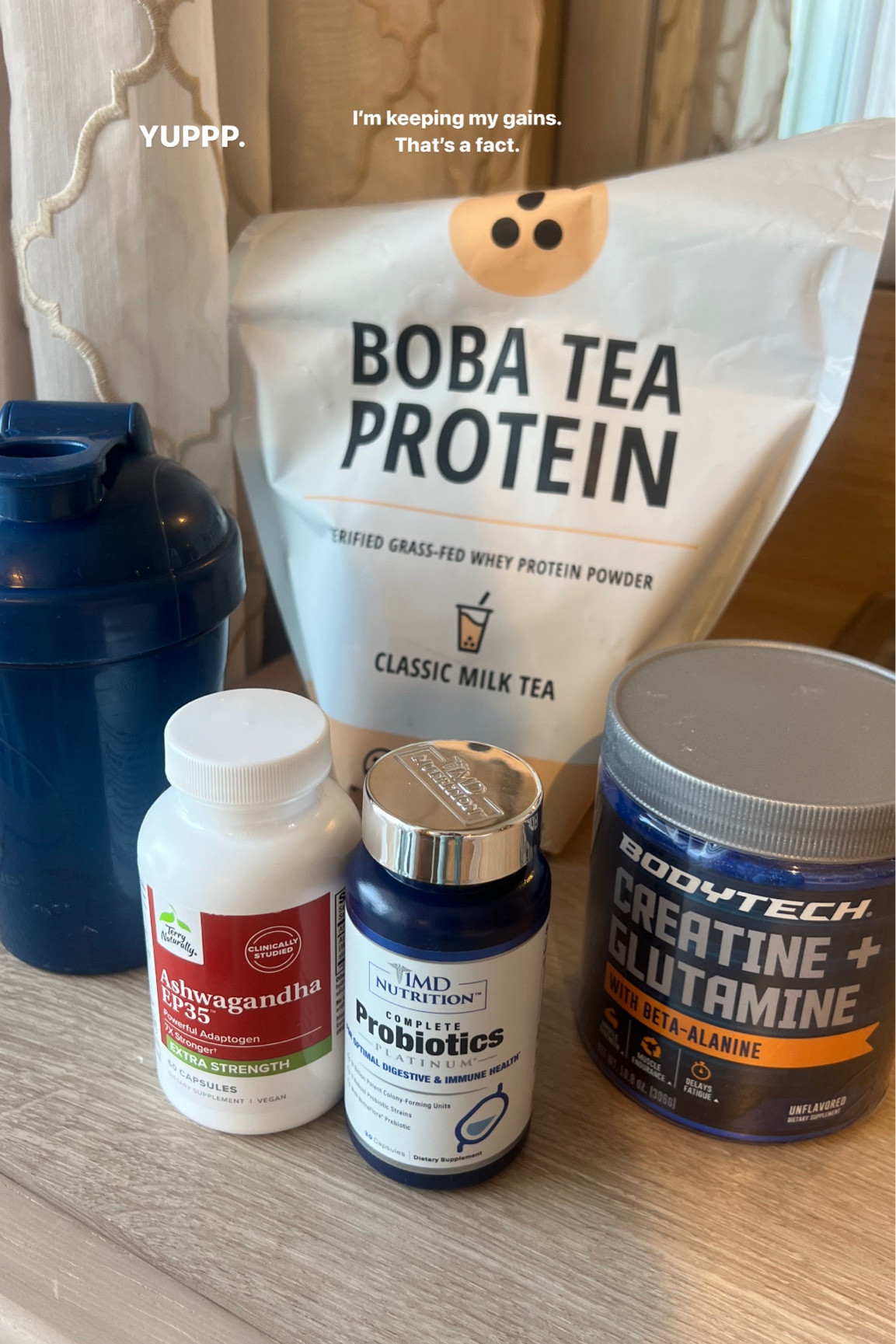 Daily gym essentials! 