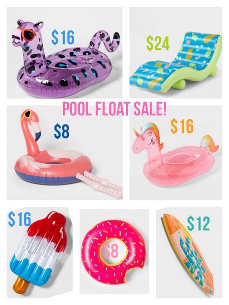 Cheap and cute pool floats! On sale now! 

#LTKHome #LTKSeasonal #LTKFamily