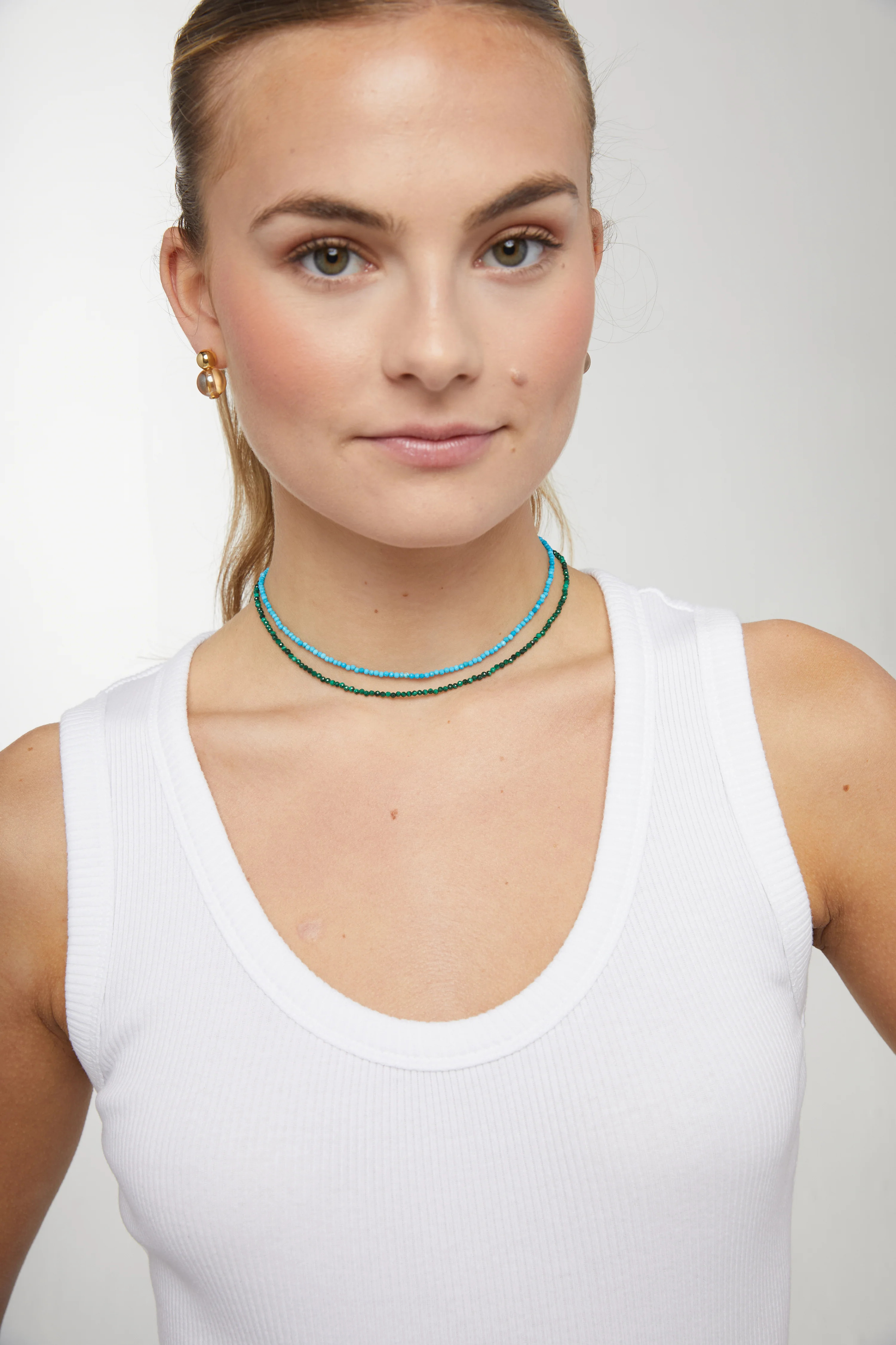 Dainty Gemstone Strand Necklace | Lauren Amble Designs