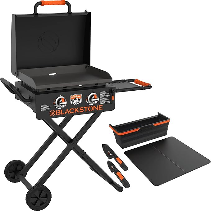 Blackstone 22 Inch Griddle 2350 Portable Blackstone Omnivore Grill with Flexfold Legs, On The Go ... | Amazon (US)