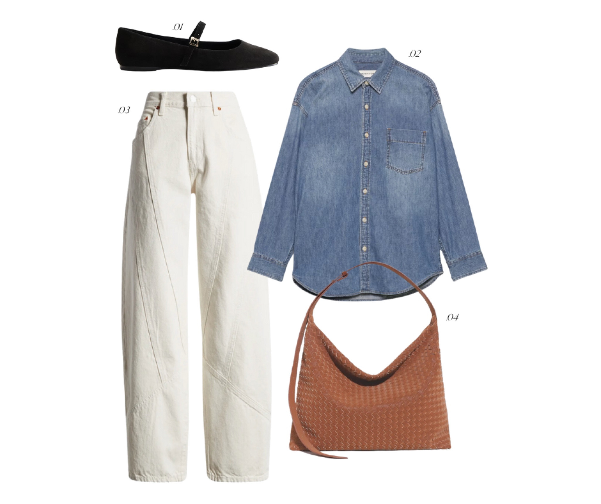Fall Fashion // Barrel Jeans // Denim Shirt // Tote Bag // Mary Jane Flats

#LTKSeasonal #LTKStyleTip