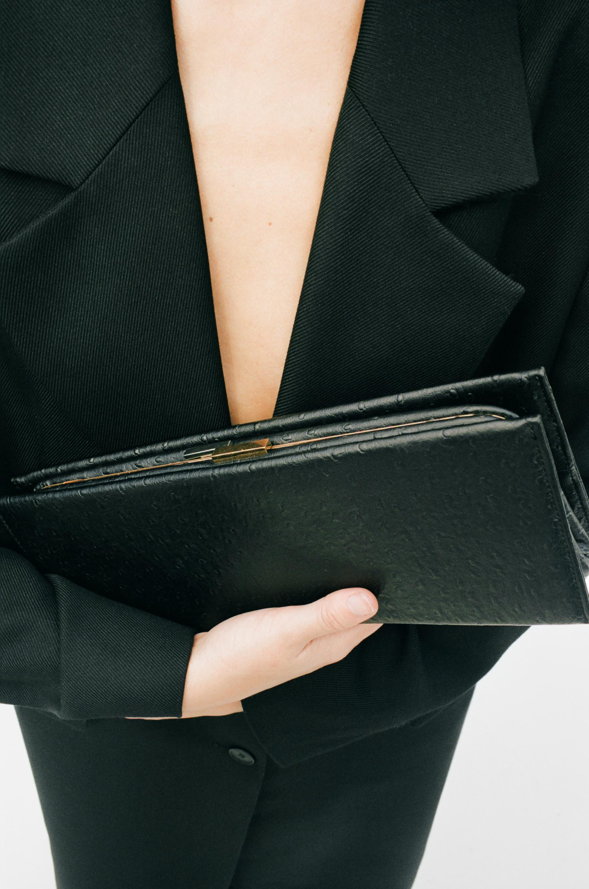 EMBOSSED LONG CLUTCH BAG | Zara UK