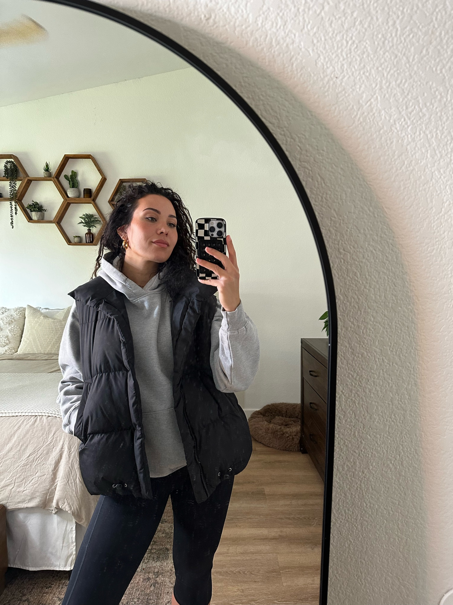 All medium and tts.
Linking similar hoodie from Amazon g
Fall outfits, easy outfit idea,
Sherpa jacket outfit, flared jeans outfit,
Pinterest inspired outfit, errands outfit, Pinterest Outfit, hoodie outfit, puffer vest outfit, uggs outfit, Pinterest girl, neutral style, everyday outfits, winter outfit idea, realistic fall


#LTKSeasonal #LTKU #LTKstyletip