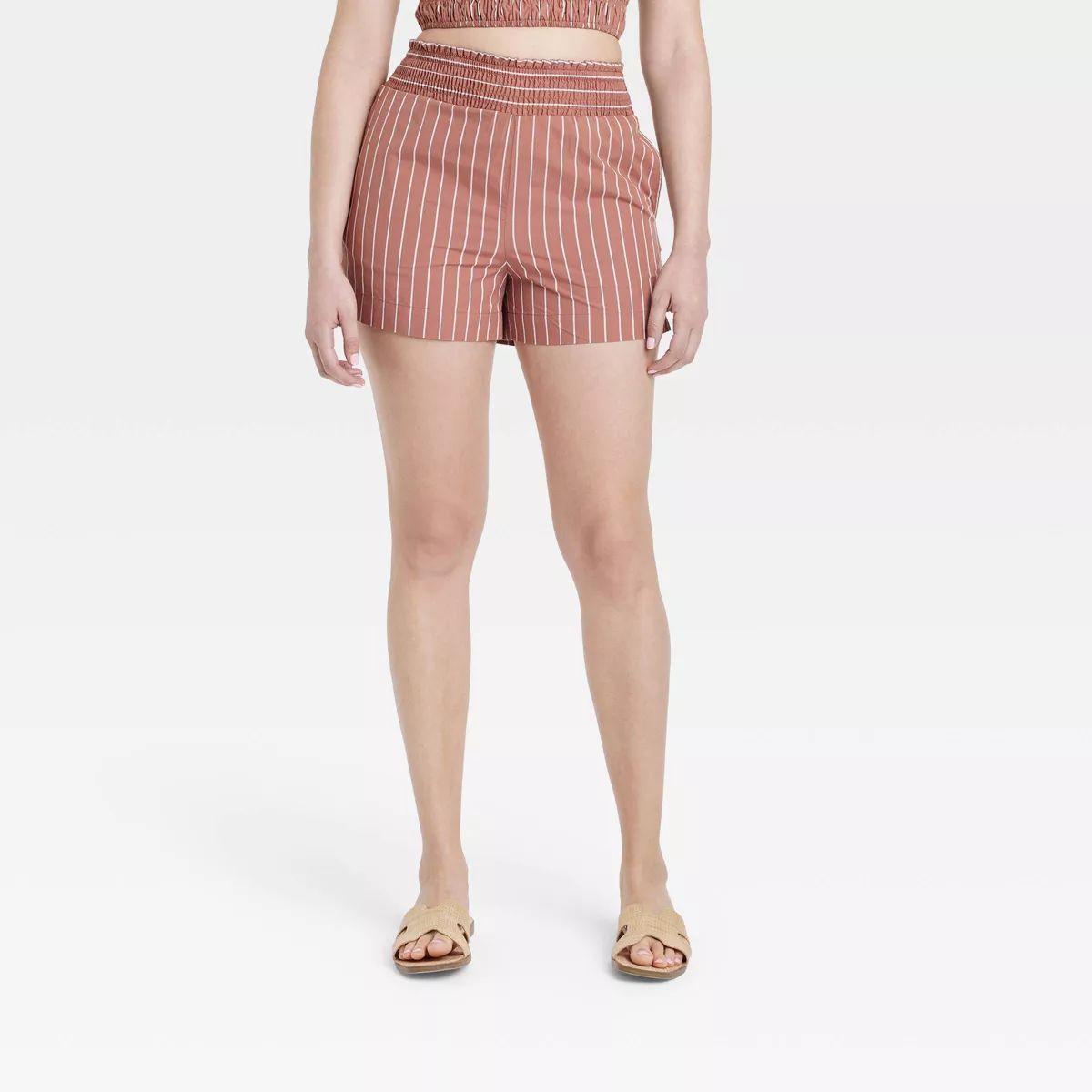 Women's High-Rise Pull-On Shorts - A New Day™ | Target