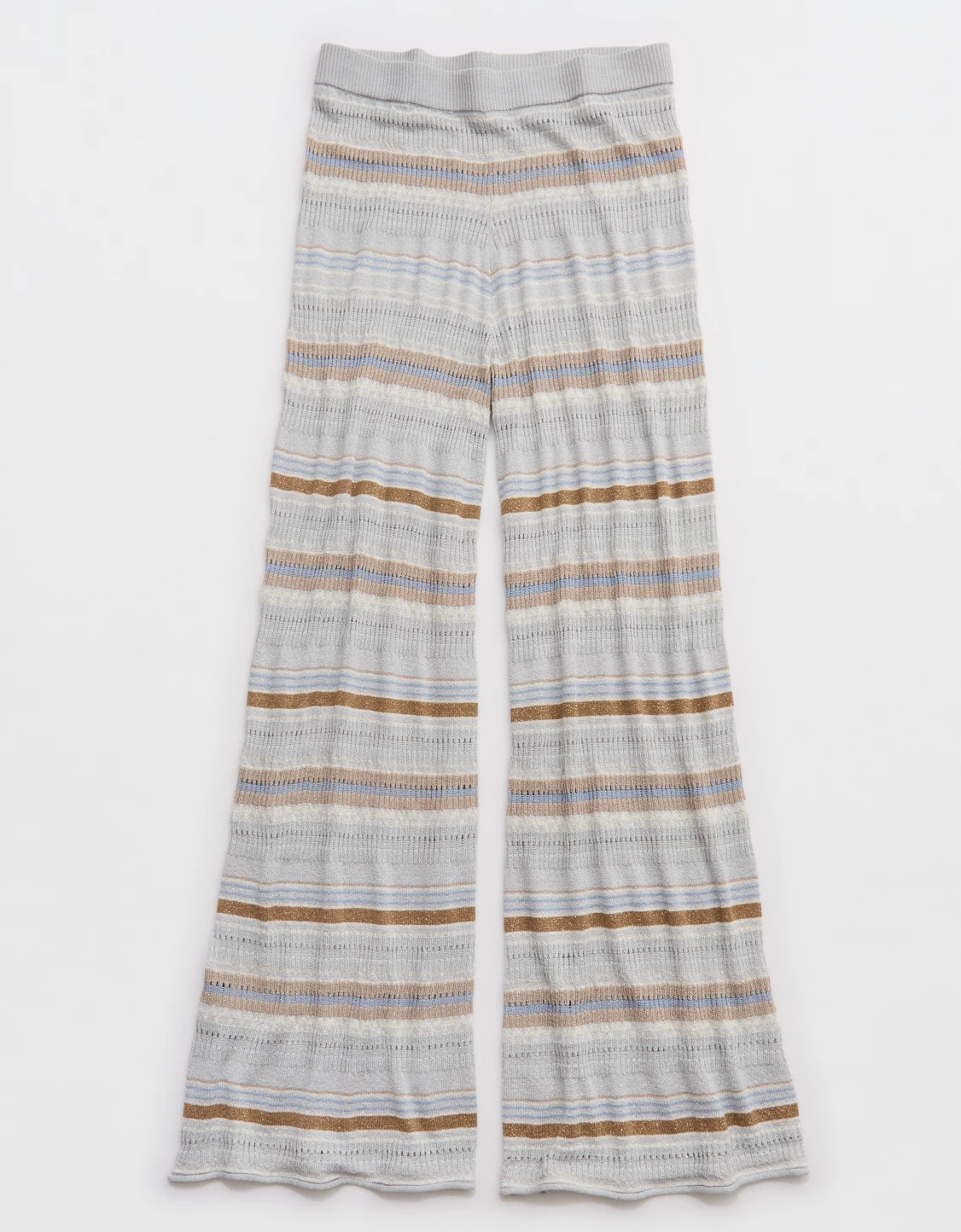 Aerie Open Knit Shimmer Pant | Aerie