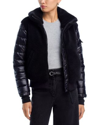 Sherpa & Gloss Bomber Jacket - Exclusive | Bloomingdale's (US)