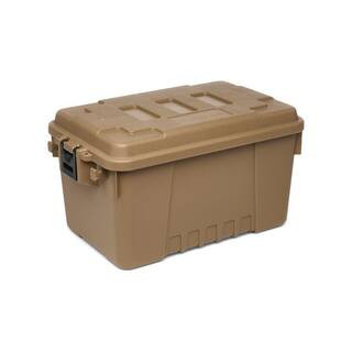 Plano 14-Gal. Storage Box in Desert Tan PLAT16DTE - The Home Depot | The Home Depot