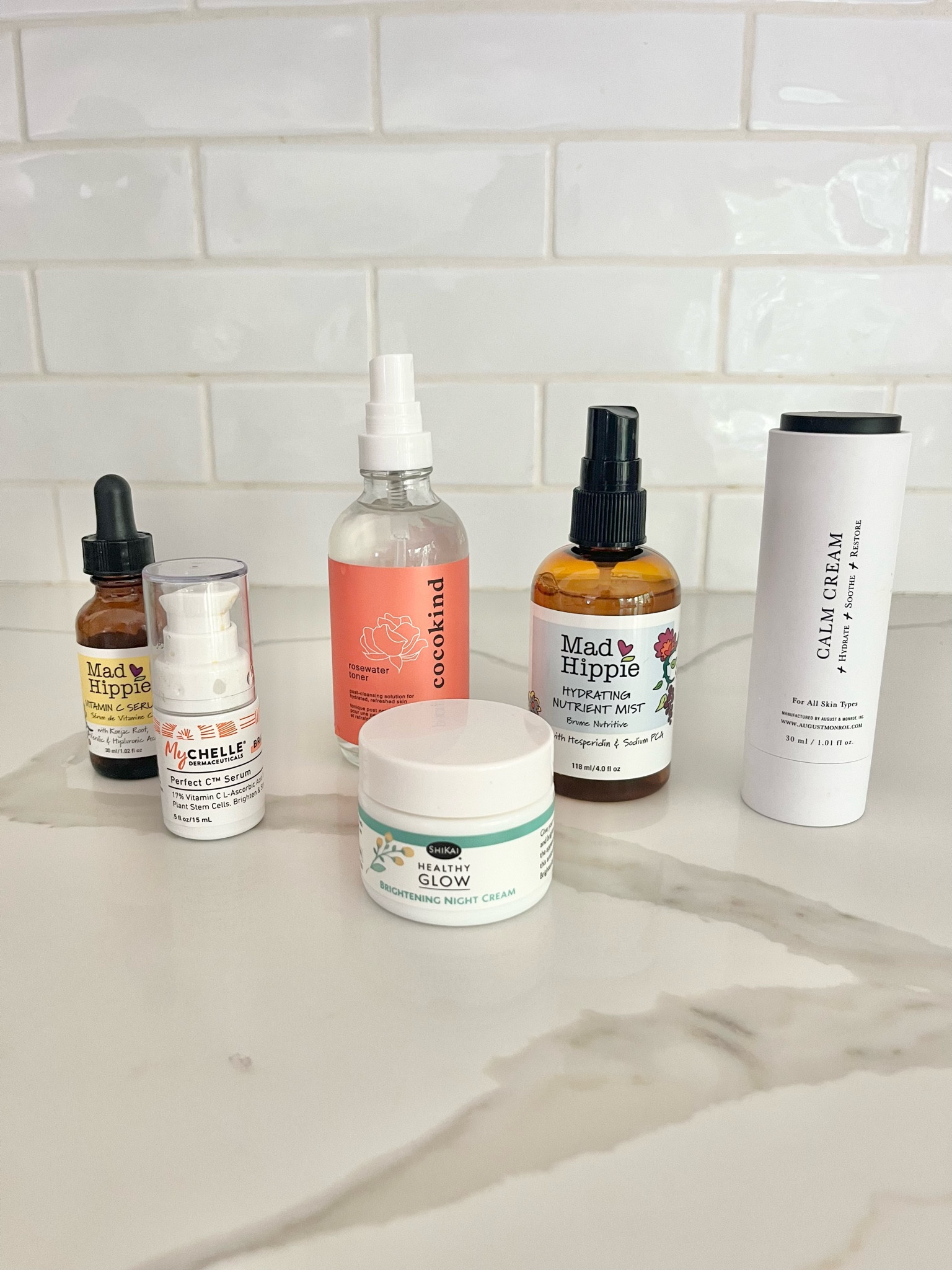 Nontoxic/ clean Beauty morning routine

👉🏼 the sprays are great for waking up in the morning, the Matt has the nutrient spray has a lot of vitamins for your skin
👉🏼 I switch back-and-forth between the vitamin C and the MyChelle vitamin C. This goes on first before your moisturizer.
👉🏼 I like the August and Monroe calm cream and the shakai moisturizer because they are lightweight and don’t have a strong fragrance 

#LTKSummerSales #LTKBeauty