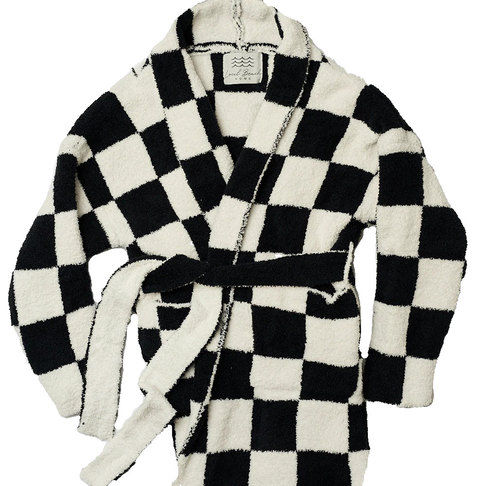 Checker Luxe Robe | Local Beach