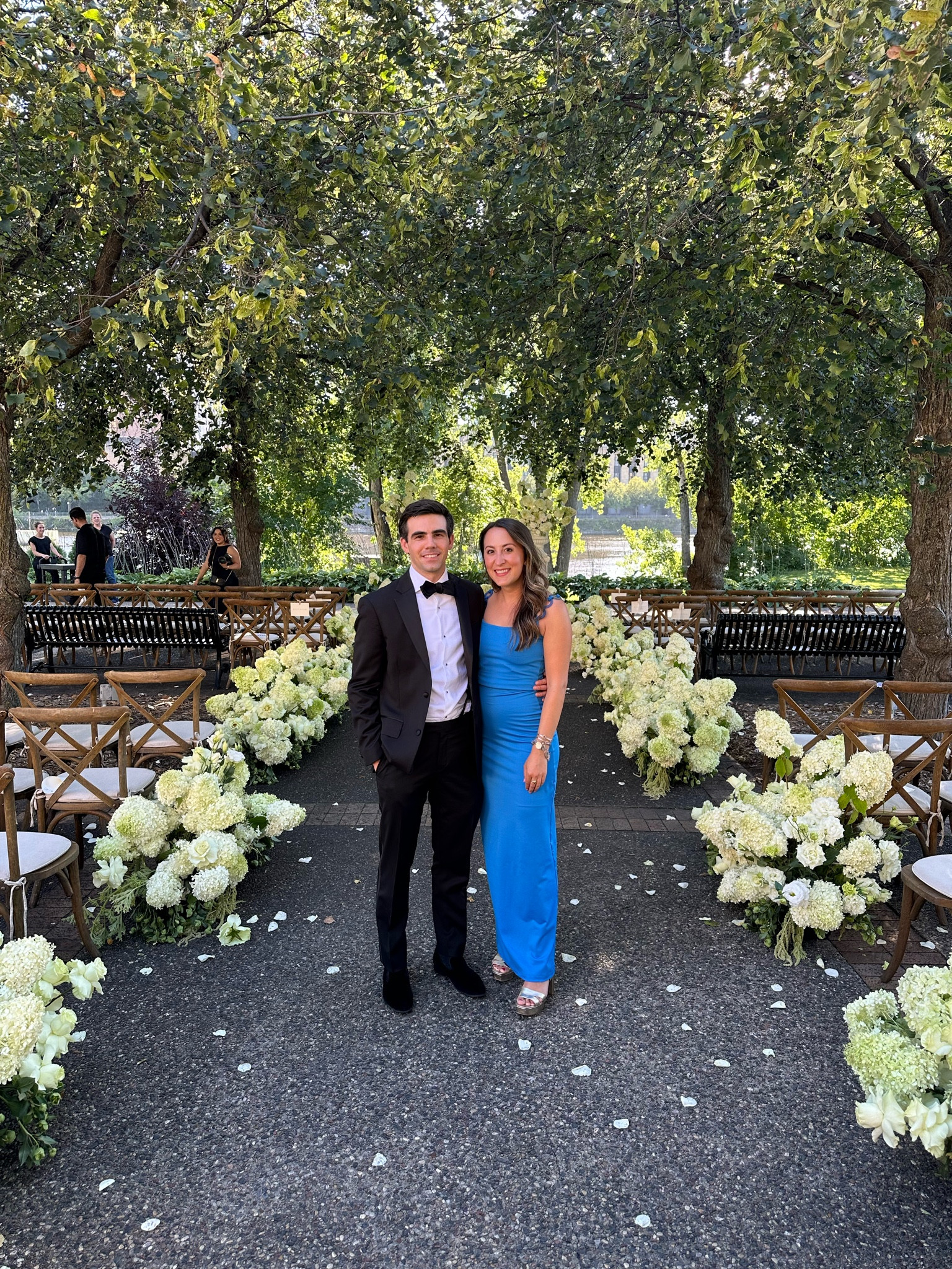 Wedding guest dress- so comfortable and got tons of compliments. Wearing the XS