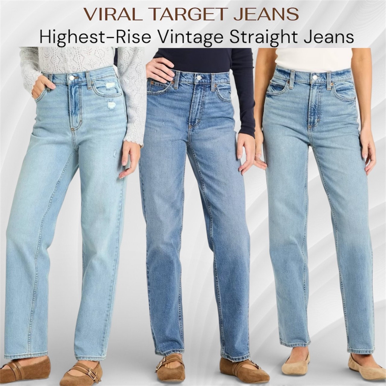 Trending now: Women's Highest-Rise Vintage Straight Jeans - Universal Thread brand from Target. 



Target jeans, vintage jeans, trending jeans, viral jeans 

#LTKFindsUnder50 #LTKSeasonal #LTKootd