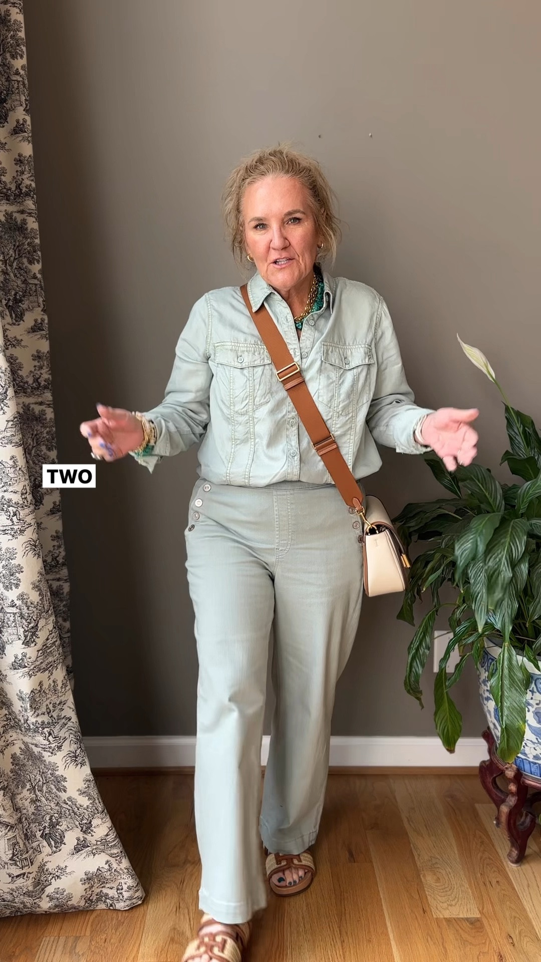 Chicos pants and jeans are 25% off! 
Top in larger size 2,0 for relaxed fit 
jeans size 1.5
Love this soft jade color! 
Turquoise…code NANETTE20 20% off
Denim blazer larger size 
Faux denim crinkle blazer larger size 2.0
Boots size up 1/2
Slides tts 
Grey fitted tee size up 2!!!!!

Chicos jeans teacher outfit fall outfit 

#LTKOver40 #LTKSaleAlert #LTKMidsize