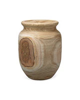Topanga Wood Vase | Jamie Young Co.
