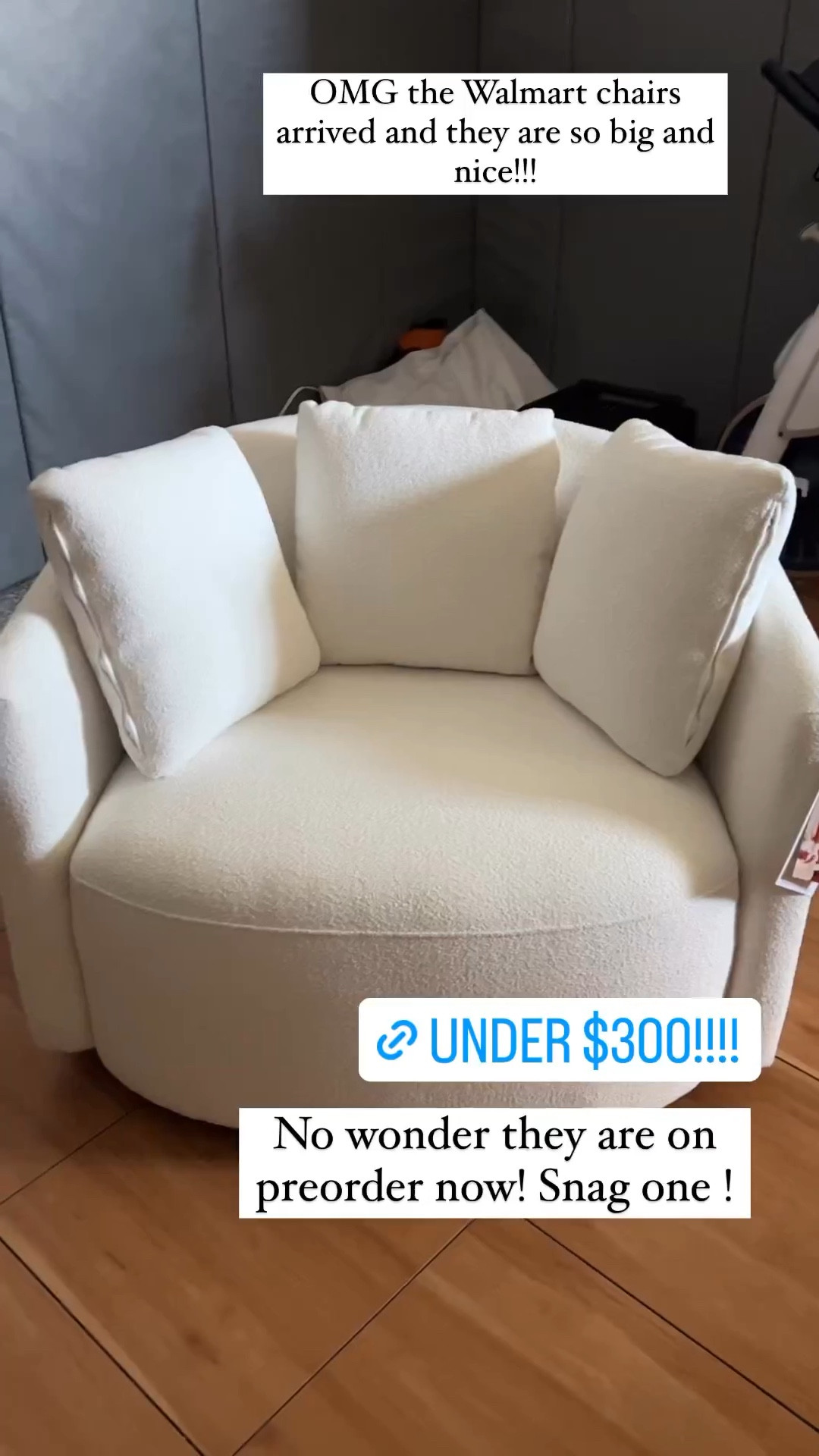 The new Walmart chairs are sooo good!! 

Lee Anne Benjamin 🤍

#LTKsalealert #LTKhome #LTKunder50