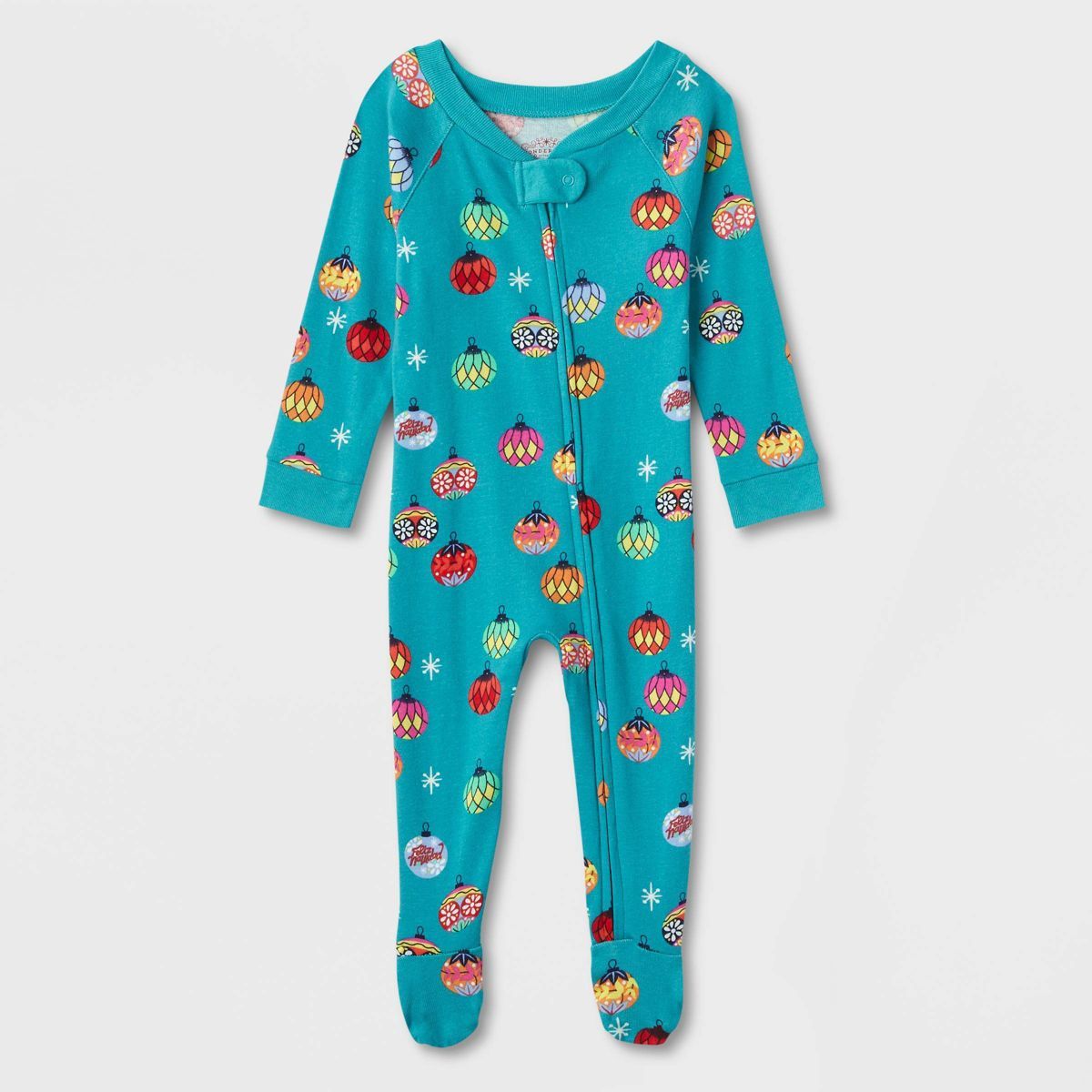 Baby Feliz Navidad Matching Family Footed Pajamas - Wondershop™ with Dia Pacheco Blue | Target
