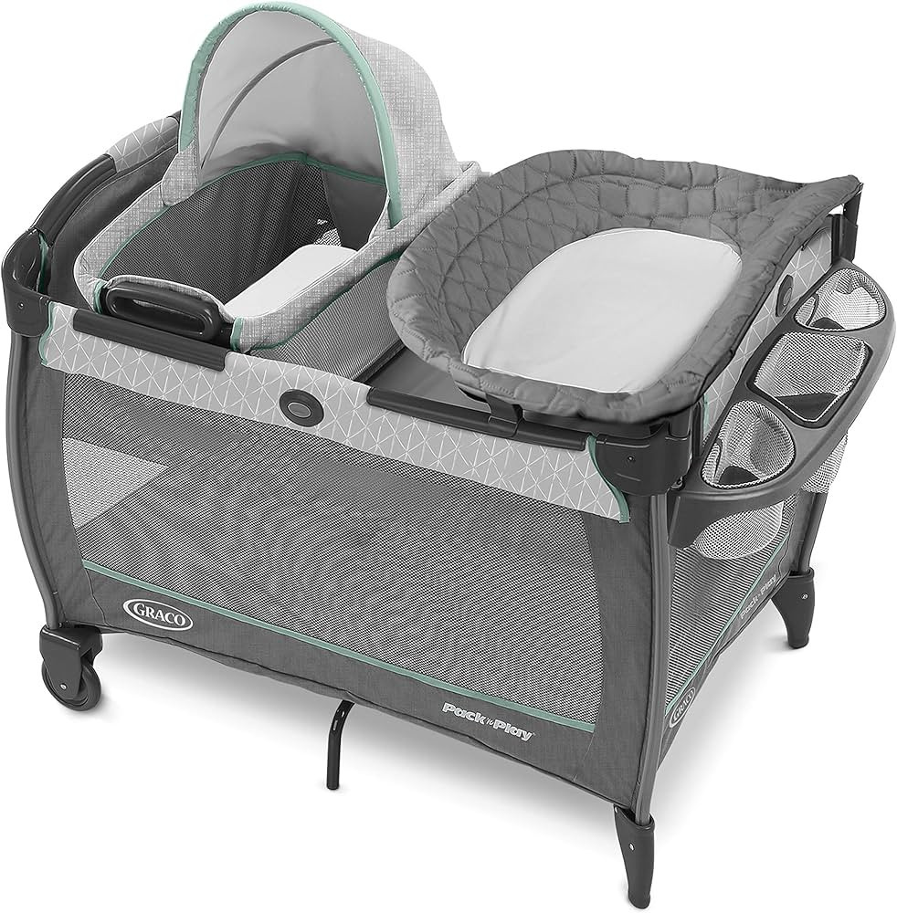 Graco Pack 'n Play Close2Baby Bassinet Playard Features Portable Bassinet Diaper Changer and More... | Amazon (US)