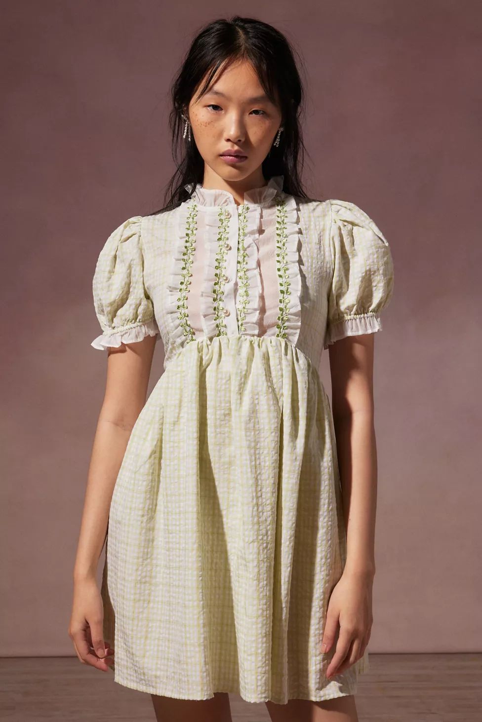 Sister Jane Noord Gingham Mini Dress | Urban Outfitters (US and RoW)