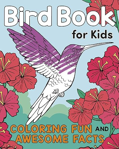 Bird Book for Kids: Coloring Fun and Awesome Facts (A Did You Know? Coloring Book) | Amazon (US)