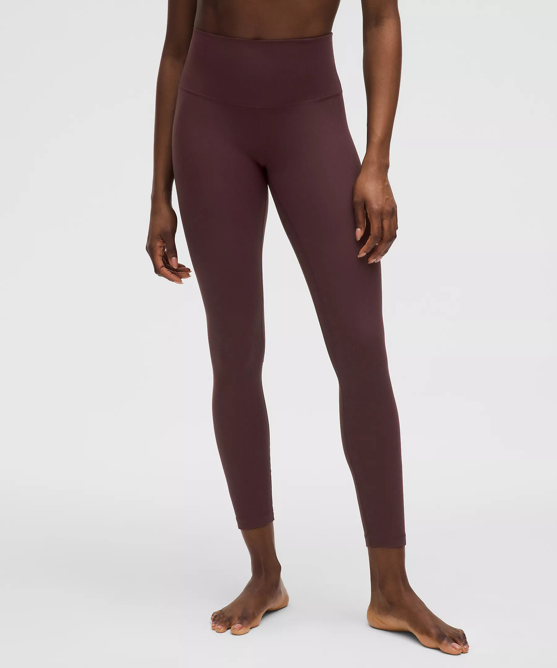 lululemon Align™ High-Rise Ribbed Pant 25" | Women's Leggings/Tights | lululemon | Lululemon (US)