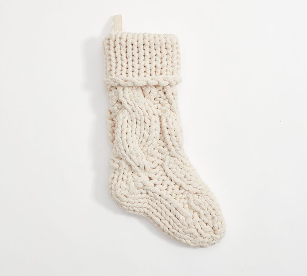 Colossal Handknit Stockings | Pottery Barn (US)