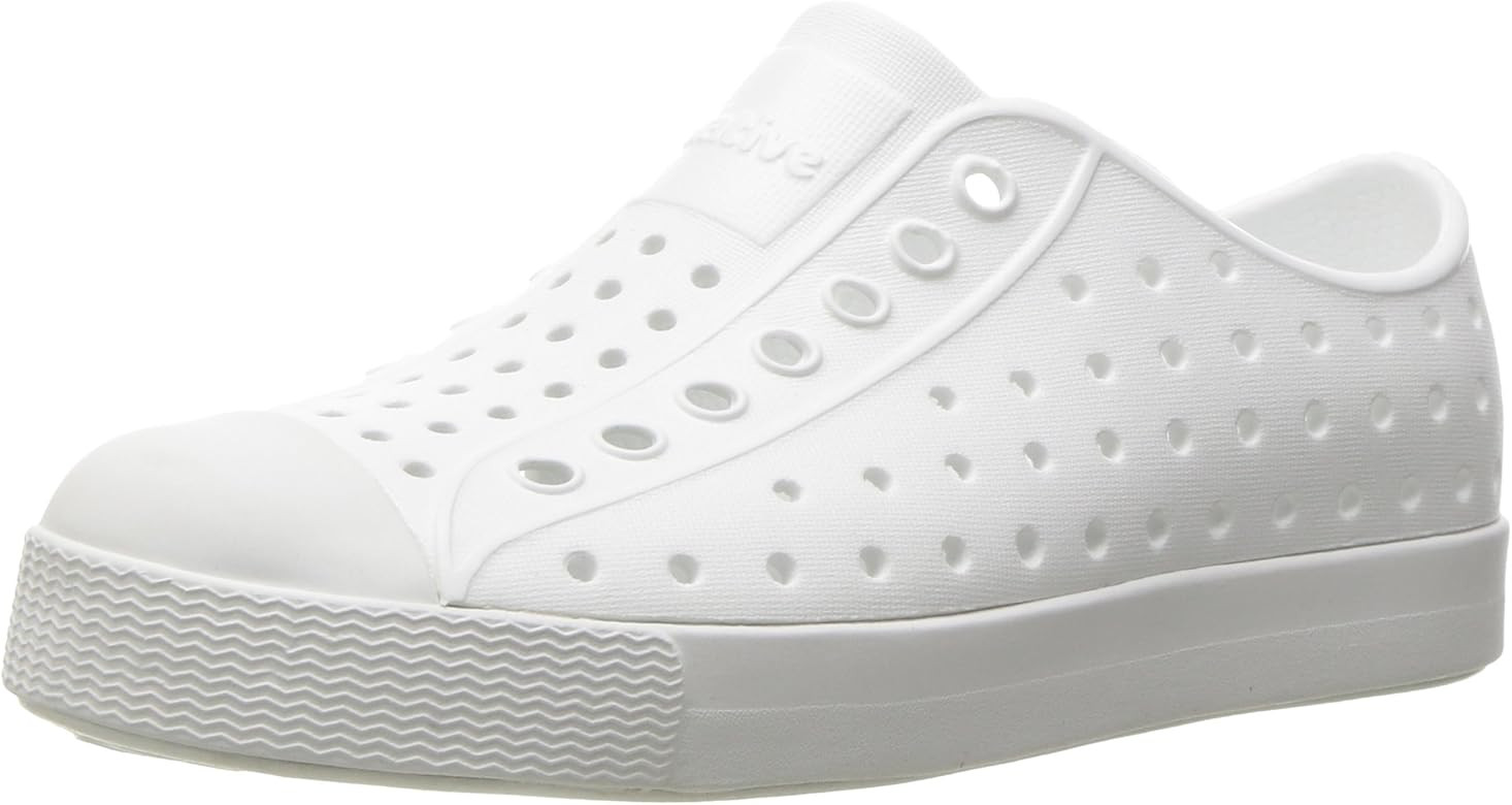 Native Shoes, Jefferson, Kids Shoe, Shell White/Shell White, 6 M US Toddler | Amazon (US)