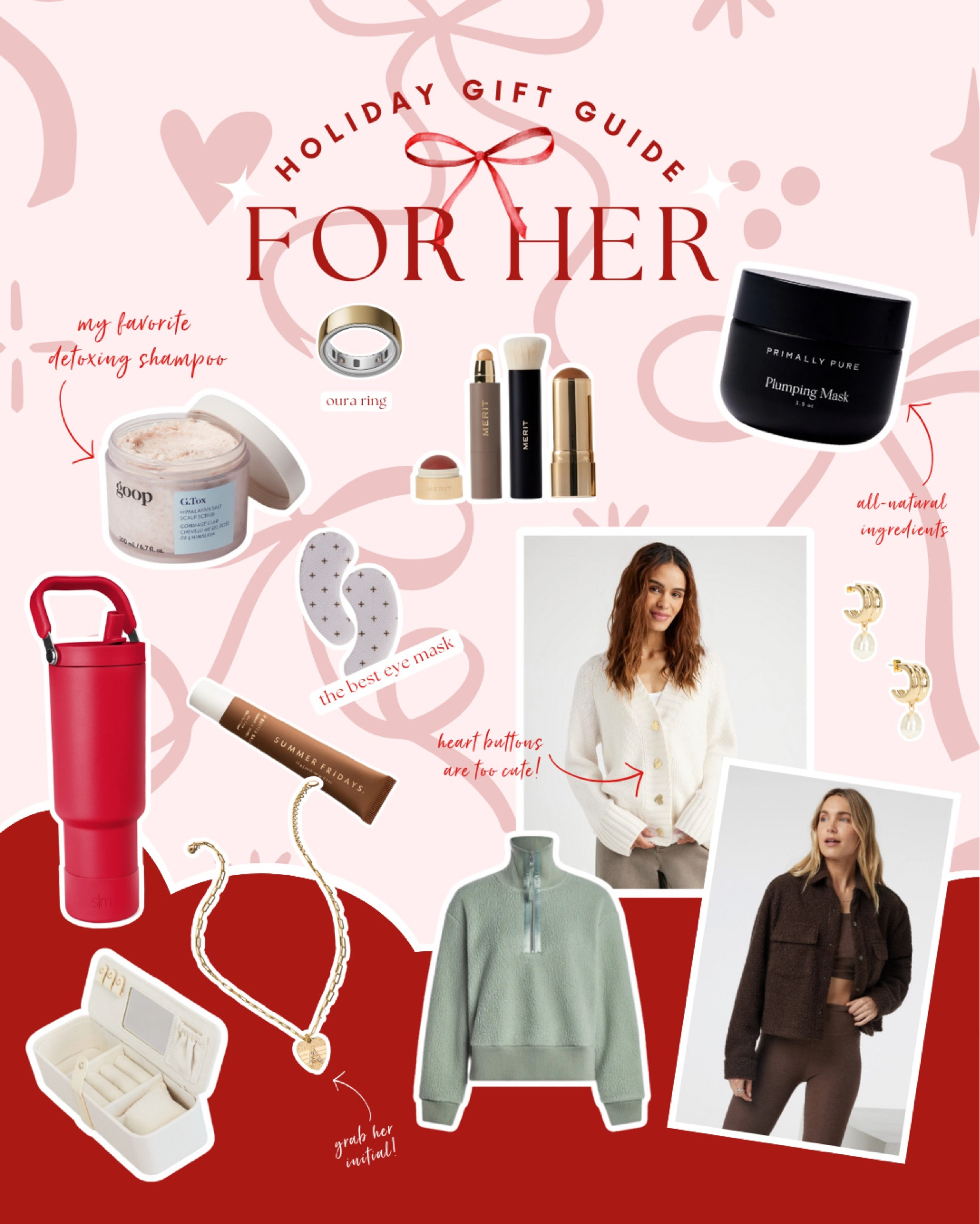 Holiday gift guide for her ❤️✨

#LTKHoliday #LTKGiftGuide