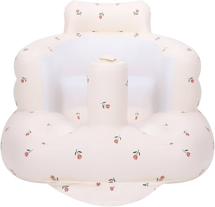 Inflatable Baby Chair, Inflatable Baby Seat for Babies 3 Months and Up, Summer Blow Up Chair with... | Amazon (US)