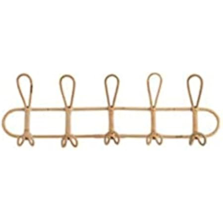 Gravo Large Rattan Wall Hooks Clothes Hat Hanging Hook Crochet Cloth Holder Organizer Hangers Decor  | Amazon (US)