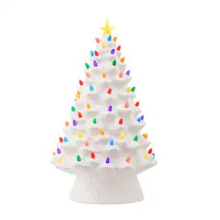 18" LED Nostalgic White Christmas Tree | Michaels | Michaels Stores