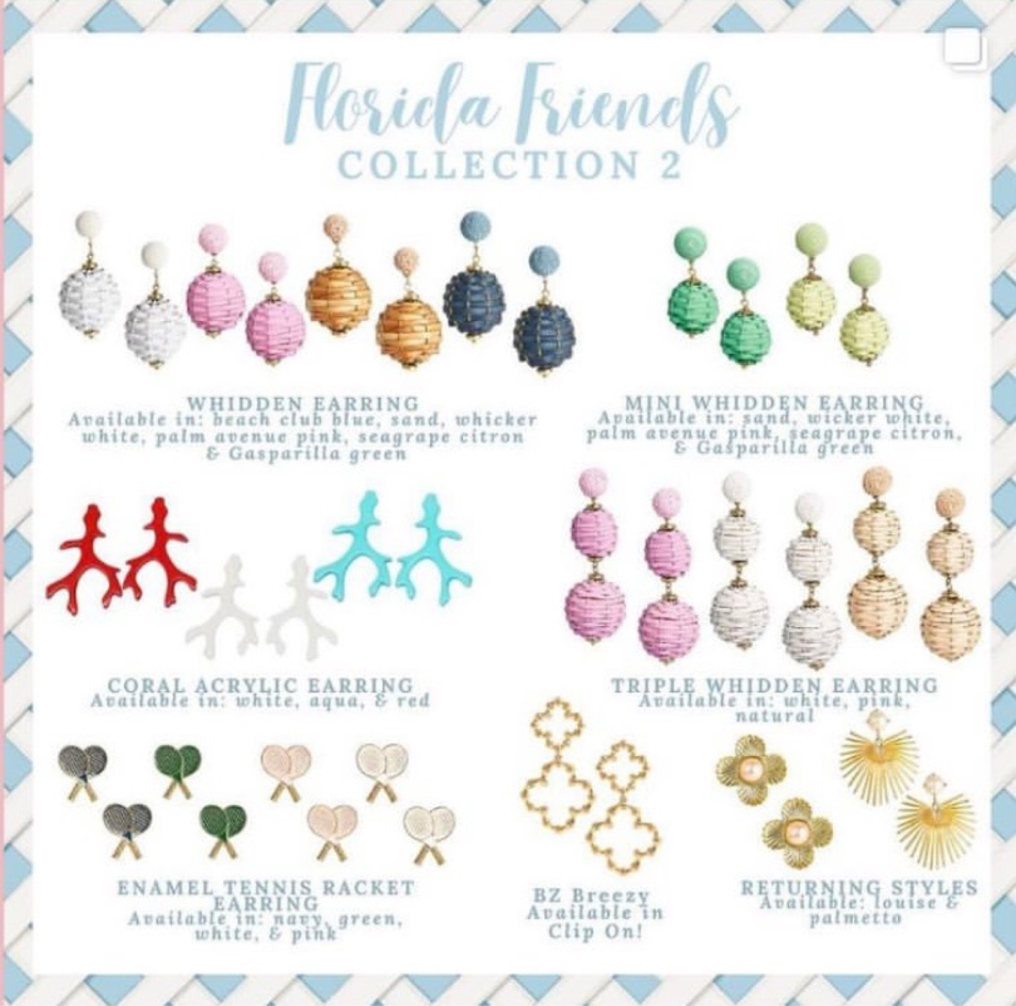 Shop our #floridafriends x Lisi Lerch collection! We had so much fun designing these pieces and seeing them come to life with the amazing team at Lisi Lerch. Hope y’all love them as much as we do! 

#LTKunder100 #LTKGiftGuide #LTKstyletip