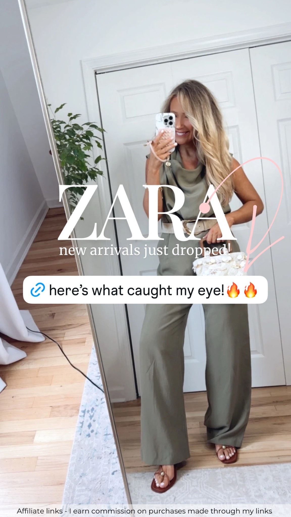Affiliate links - I earn commission on purchases made through my links 

Zara summer fashion