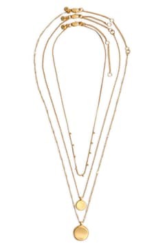 Coin Layered Necklace | Nordstrom