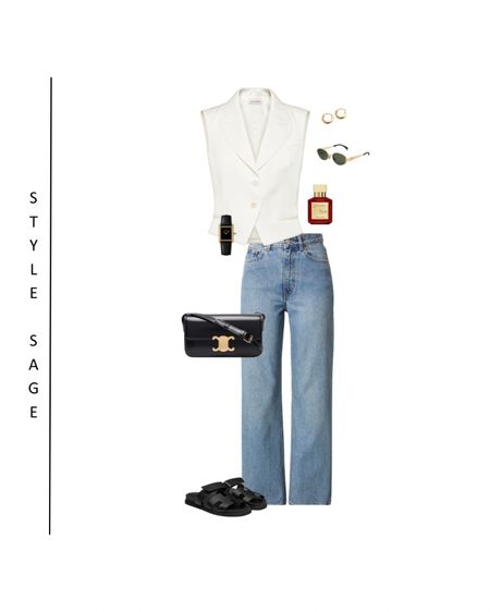 Stylin' in my vest and jeans 🩵

#LTKSeasonal #LTKU #LTKstyletip