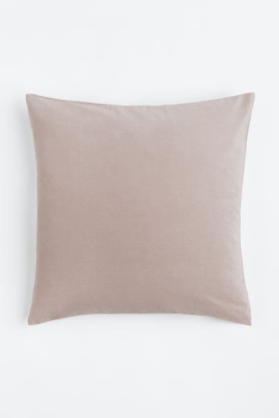 Cotton Velvet Cushion Cover - Dark red - Home All | H&M US | H&M (US + CA)