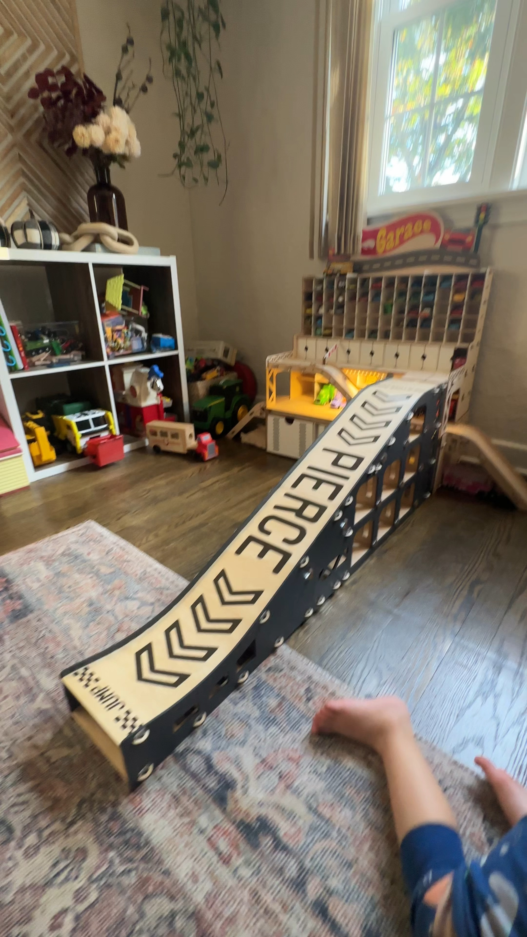 Wooden car garage, the perfect gift for boy and toddlers! 

#LTKKids #LTKSaleAlert #LTKHome